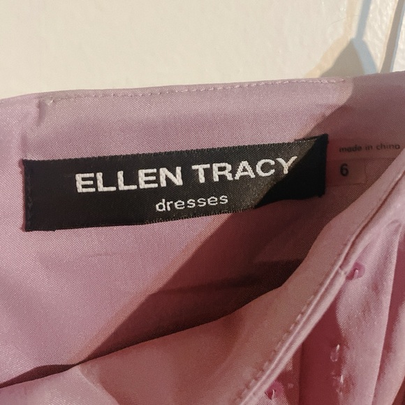 Ellen Tracy Lilac Cocktail Dress - Picture 4 of 7